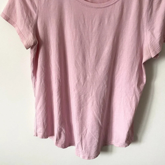 Lululemon Love Crew T Shirt III Porcelain Pink Size 4 - Picture 6 of 8